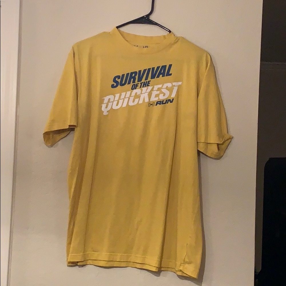 Under armor t shirts XL to M
